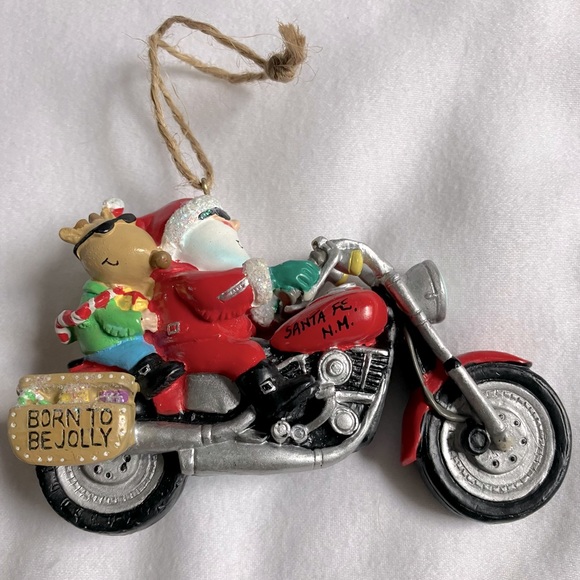 No Brand Other - SANTA Born To Be Jolly Ornament